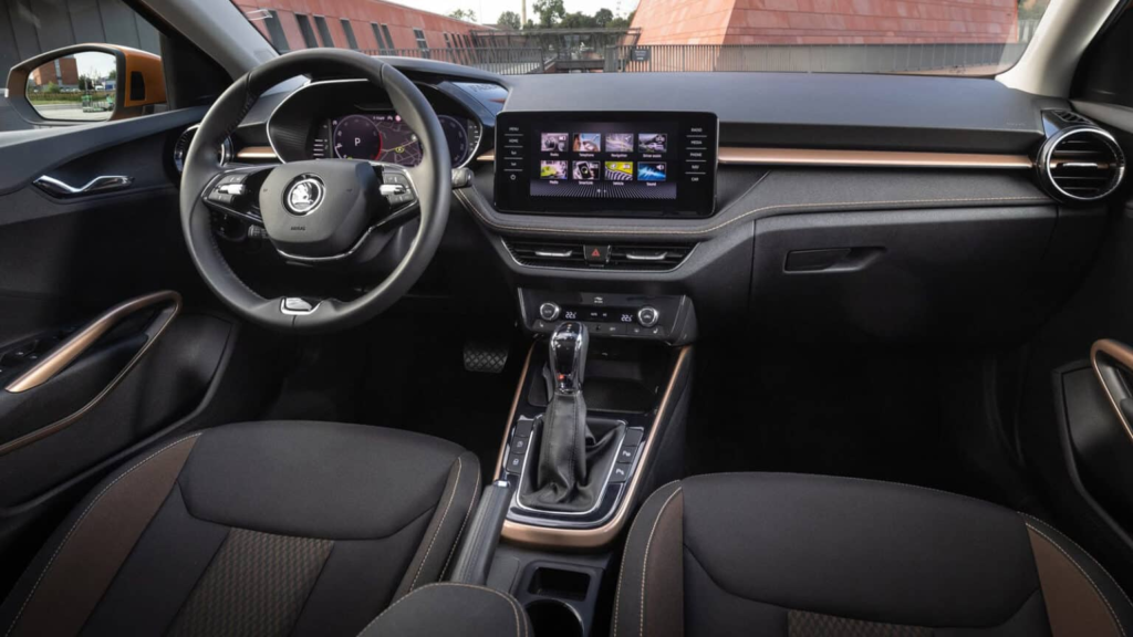 Skoda Fabia belső tere