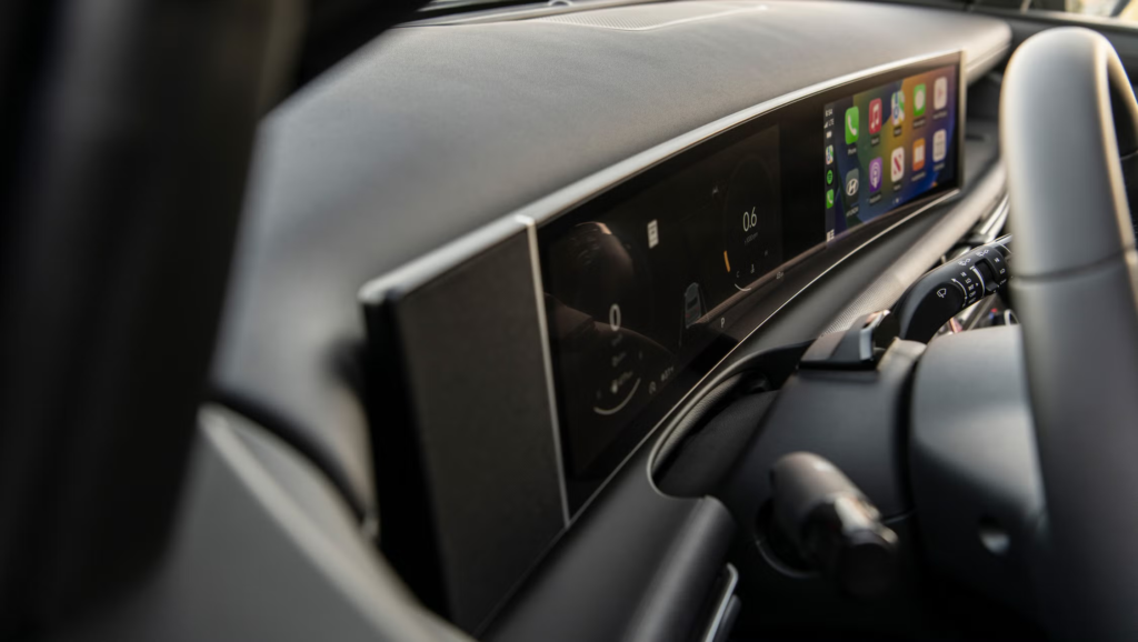 A Hyundai Tucson belső tere