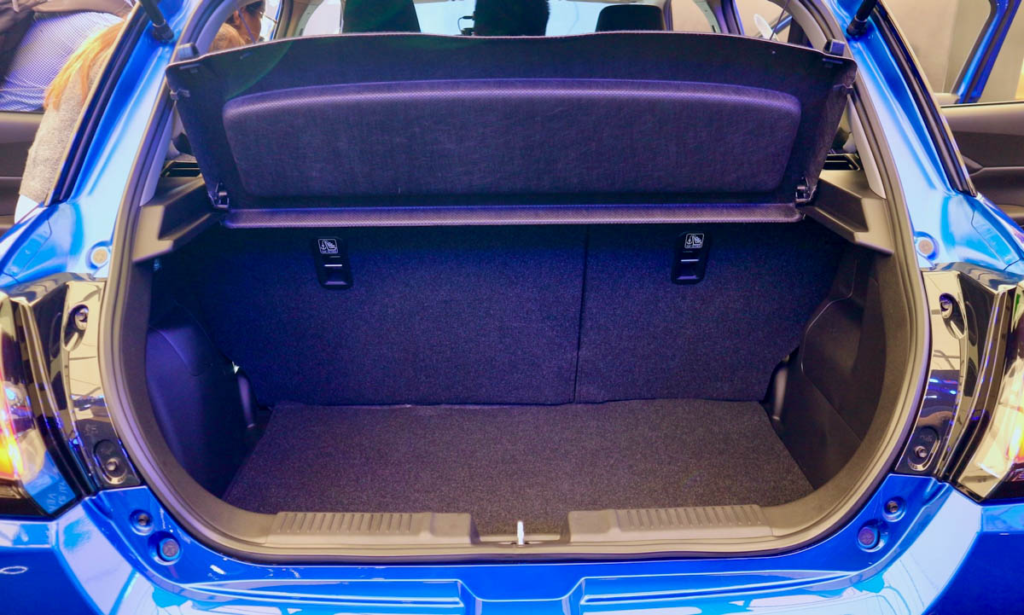 Suzuki Swift belső tere